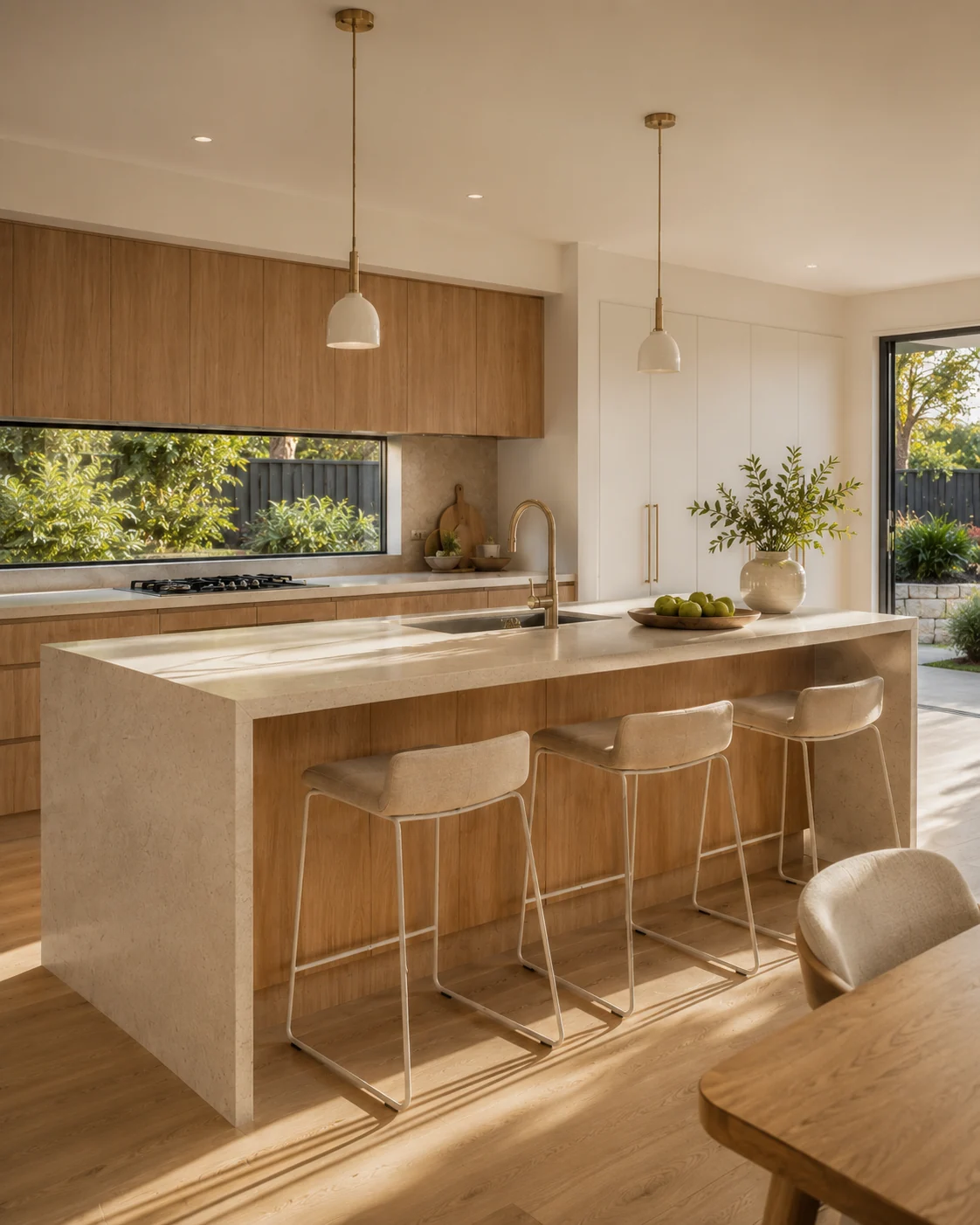 Contemporary Australian display-home kitchen